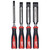Milwaukee Beveled Edge Chisels Set 4 Piece 4932479897 - SPL - MonkeyTools Milwaukee Beveled Edge Chisels Set 4 Piece 4932479897 - SPL - MonkeyTools