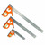 Bahco CSPACK Combination Square 3 Pack 150mm 300mm 400mm Steel Rule Ruler - MonkeyTools