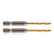 Milwaukee 48894763 3mm x 65mm Shockwave HSS-Ground Titanium Metal Drill Bit 2pk - MonkeyTools