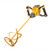 DeWalt DCD240N XR 54V FLEXVOLT Brushless Paddle Mixer 160mm M14 Body Only - MonkeyTools