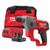 MILWAUKEE M12 CH-602X 12V SUB COMPACT SDS+ HAMMER DRILL INC 2X 6.0AH BATTS - MonkeyTools