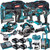 Makita 40V XGT 12 Piece Brushless Power Tool Kit with 4 x 2.5Ah Battery T4TKIT-16037 - MonkeyTools