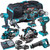 Makita 40V XGT 7 Piece Brushless Power Tool Kit with 3 x 2.5Ah Battery T4TKIT-16050 - MonkeyTools
