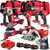 Milwaukee 18V 8 Piece Power Tool Kit with 3 x 5.0Ah Batteries T4TM-28 - MonkeyTools