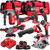 Milwaukee 18V 8 Piece Power Tool Kit with 3 x 5.0Ah Batteries T4TM-21