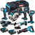 Makita 18V 6 Piece Combo Kit 3 x 5.0Ah Batteries & Charger T4T6072PT - MonkeyTools