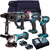 Makita 4 Piece 18V Li-ion with 2 x 5.0Ah Batteries & Charger T4TKIT-152 - MonkeyTools Makita 4 Piece 18V Li-ion with 2 x 5.0Ah Batteries & Charger T4TKIT-152 - MonkeyTools