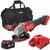Milwaukee M18FSAGV115XPDB-0 18V FUEL 115mm Angle Grinder with 1 x 5.0Ah Battery Charger & Bag - MonkeyTools
