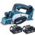 Makita DKP180Z LXT 18V Li-Ion Planer 82mm Body With 2 x 5.0Ah Batteries Makita DKP180Z LXT 18V Li-Ion Planer 82mm Body With 2 x 5.0Ah Batteries
