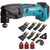 Makita DTM50Z LXT 18V Oscillating Multitool Body with 39 Piece Accessories Set - MonkeyTools