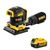 Dewalt DCW200N 18V XR Brushless 1/4 Sheet Palm Sander with 1 x 4.0Ah Battery - MonkeyTools
