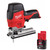 Milwaukee M12JS-0 12V Cordless Compact Jigsaw with 1 x 2.0Ah Battery - MonkeyTools Milwaukee M12JS-0 12V Cordless Compact Jigsaw with 1 x 2.0Ah Battery - MonkeyTools