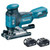 Makita DJV181Z 18V LXT Li-ion Brushless Jigsaw With 2 x 5Ah Batteries - MonkeyTools