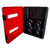 UltraFire Weatherproof Double Fire Extinguisher Cabinet