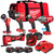 Milwaukee 18V 6 Piece Power Tool Kit with 3 x 5.0Ah Batteries T4TKITM-113 - MonkeyTools