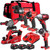 Milwaukee 18V 6 Piece Power Tool Kit with 3 x 5.0Ah Batteries T4TKITM-114 - MonkeyTools