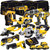 Dewalt DCK10BTSKIT2 18V 10 Piece Cordless Tool Kit with 4 x 4.0Ah Batteries T4TKIT-1162 - MonkeyTools Dewalt DCK10BTSKIT2 18V 10 Piece Cordless Tool Kit with 4 x 4.0Ah Batteries T4TKIT-1162 - MonkeyTools