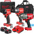 Milwaukee 18V 3 Piece Power Tool Kit with 2 x 5.0Ah Batteries T4TKITM-109 - MonkeyTools