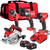 Milwaukee M18BLPP4T-502B 18V 4 Piece Tool Kit with 2 x 5.0Ah Battery & Charger - MonkeyTools Milwaukee M18BLPP4T-502B 18V 4 Piece Tool Kit with 2 x 5.0Ah Battery & Charger - MonkeyTools