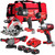 Milwaukee M18FPP5T-502B 18V 5 Piece Tool Kit with 3 x 5.0Ah Battery & Charger - MonkeyTools
