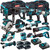Makita 13 Piece Power Tool Kit 18V LXT 4 x 5.0Ah Batteires T4TKIT-256 - MonkeyTools
