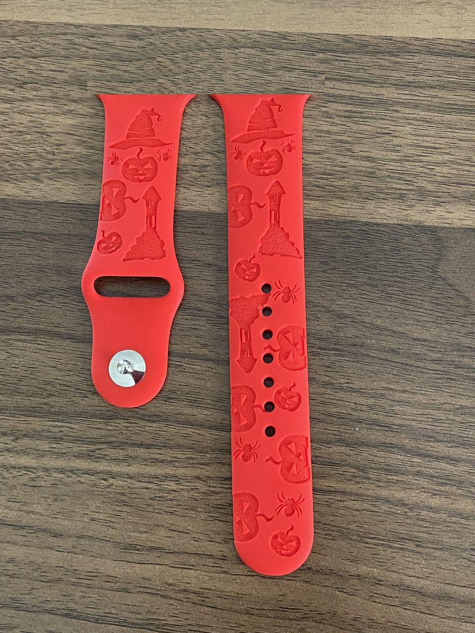 Skite Laser Engraved Silicone Comp w/ Apple Watch Band (Hello Kitty Design)