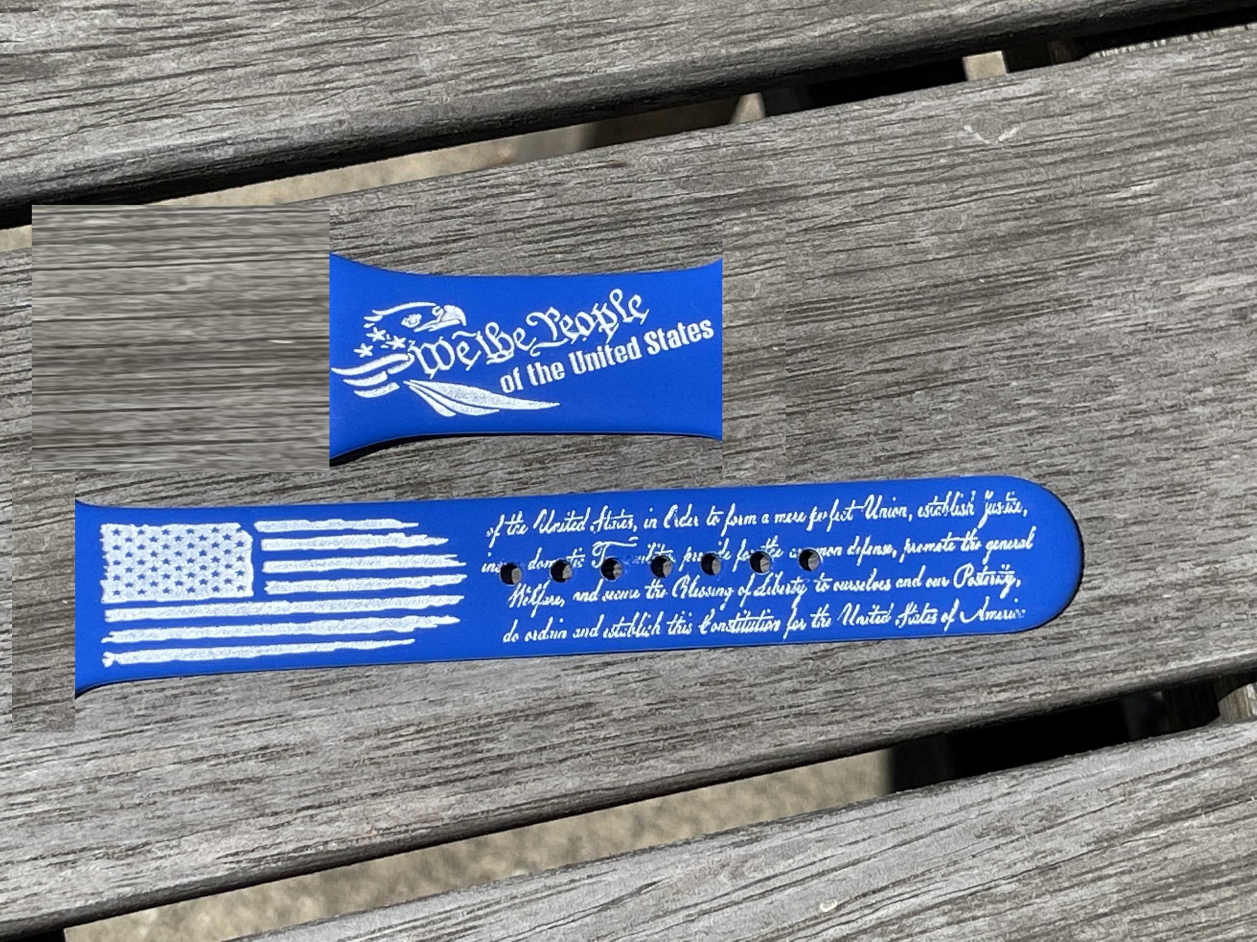 Phoenix Flame ~ Laser Engraved Silicone Band Compatible w/ Smart Watch