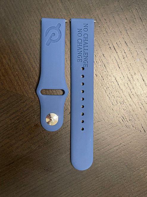 Custom Laser Engraved Silicone Smart Watch Band - Ocean Blue Samsung