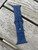 Silicone Custom Laser Engraved Samsung Watch Band - Notre Dame ~ Apple Watch Example ~ Cobalt Blue ~