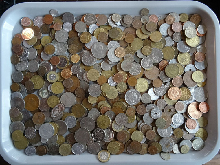 Lots & Kiloware - Coins - 1 kilo Mix 1 en 5 cent