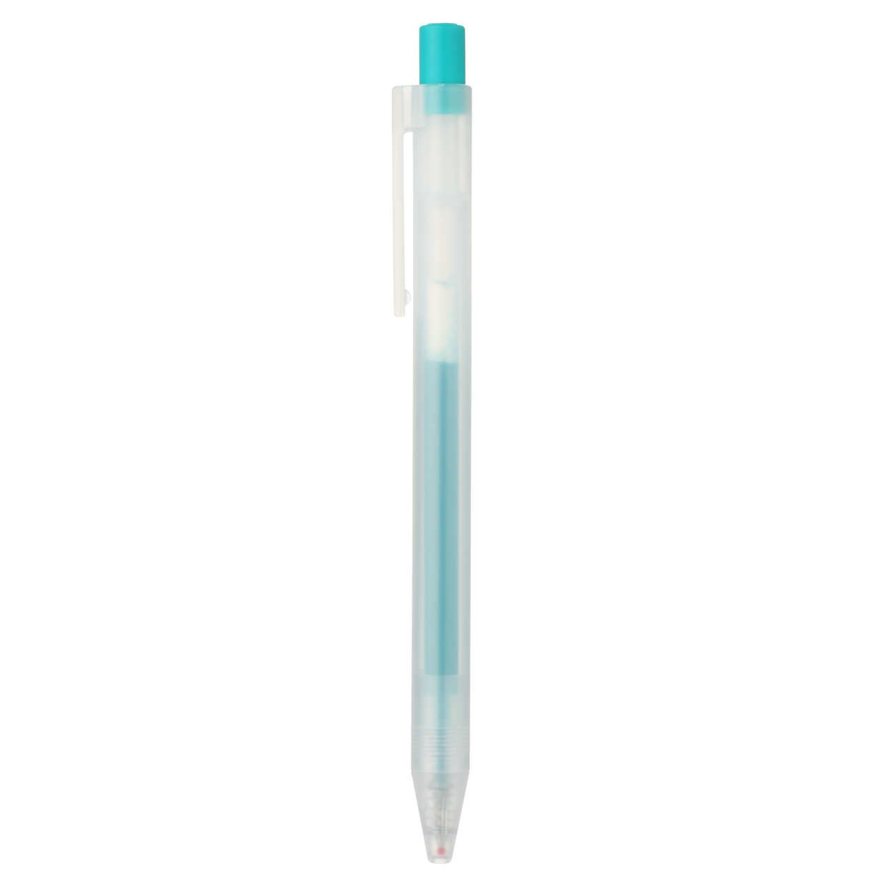 MUJI Bolígrafo Retráctil De Gel Suave De 0,5 Mm, Color Rosa