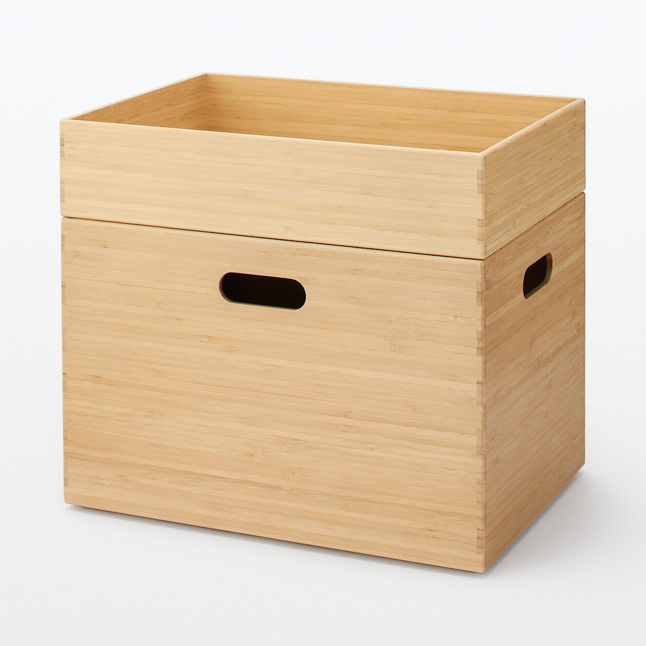 ZENFUN Paquete de 2 cajas organizadoras de bolsitas de té de bambú,  contenedor de almacenamiento de 6 compartimentos con asa, soporte dividido  para