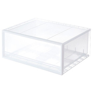 Cajón de almacenamiento apilable en PP ‐ 44.5cm ‐ ancho  M