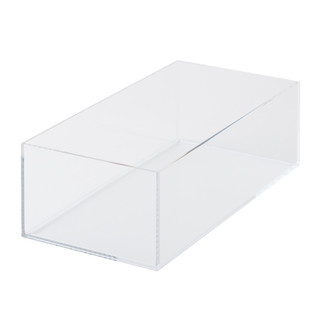 Caja acrílica rectangular apilable L