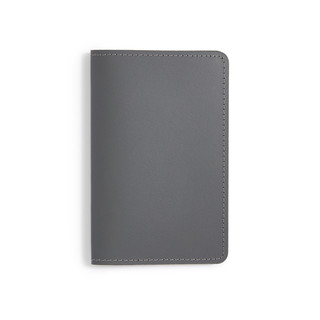 Funda para pasaporte de cuero reciclado - Graphite