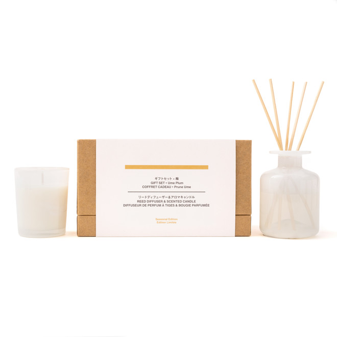 Set de regalo de fragancias para el hogar frutal ciruela