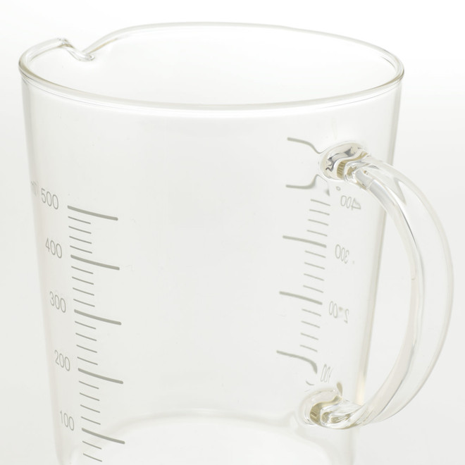 Jarra de vidrio termorresistente 500ml