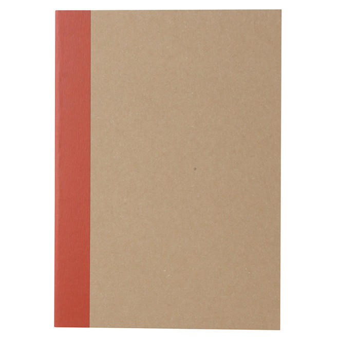 Cuaderno de papel reciclado A6 liso