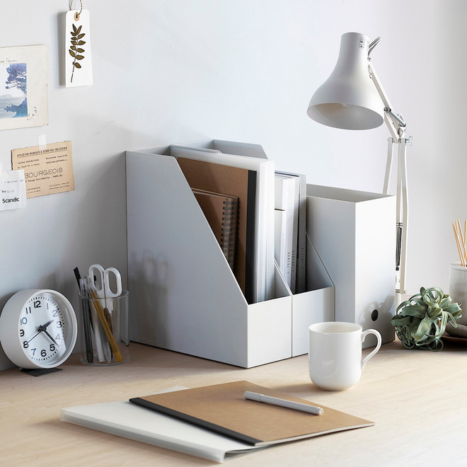 Archivador Angular A4 Gris