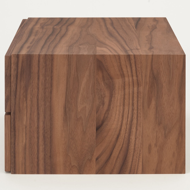 Cajonera apilable de dos niveles planos (Noguera)