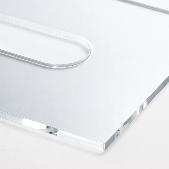 Tapa para Caja acrílica apilable para pañuelos de papel