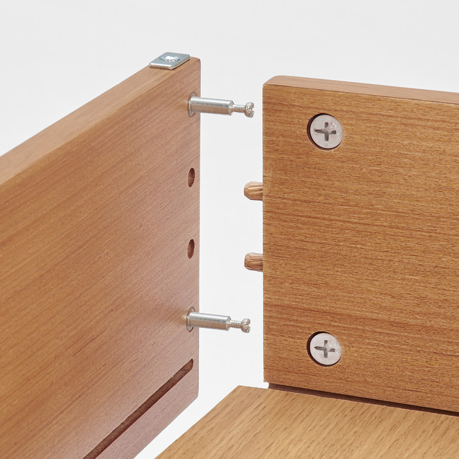 Cajón de almacenaje para cama de roble