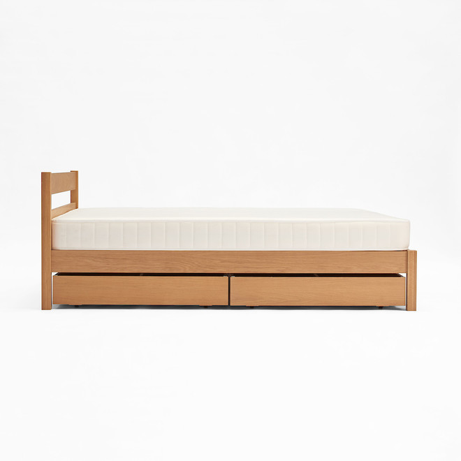 Cajón de almacenaje para cama de roble