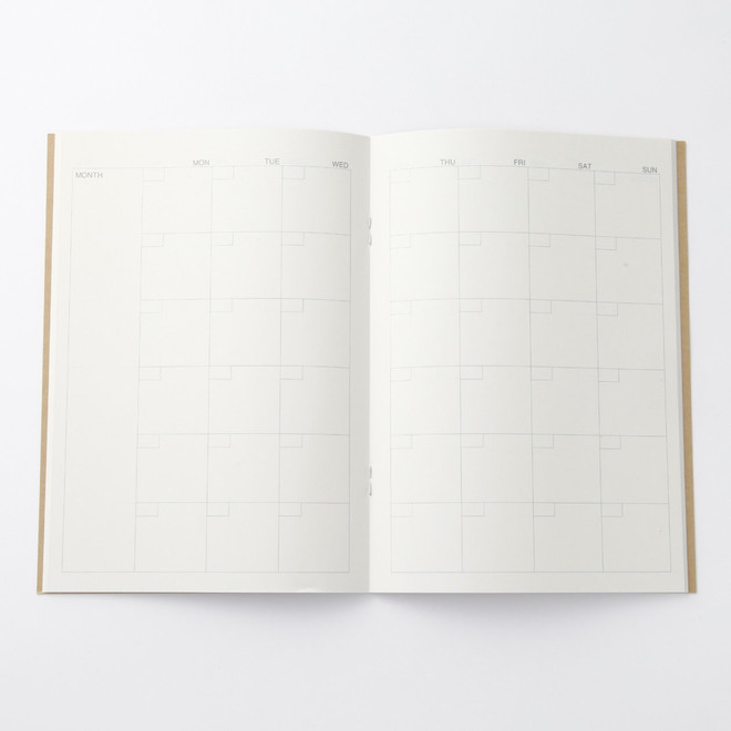 Cuaderno de planificación mensual