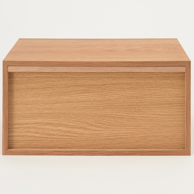 Cajonera apilable de 1 cajón (Roble)