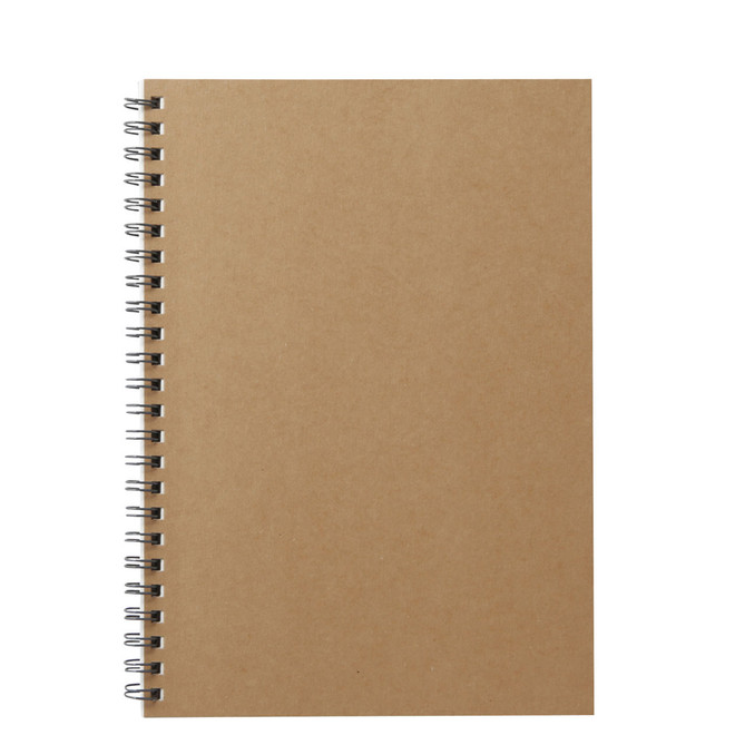 Cuaderno de doble alambre con papel de árboles de plantación forestal A5