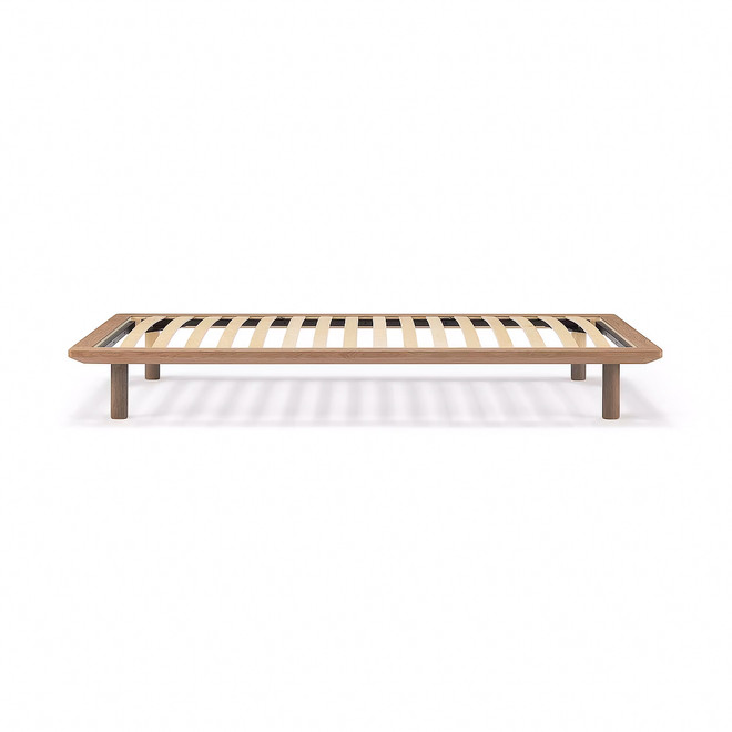 Unidad principal de Cama de nogal con plataforma Individual