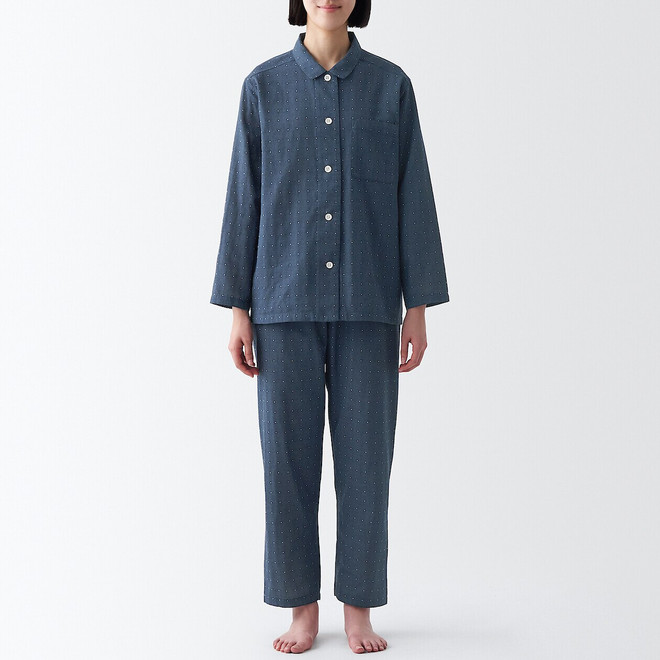 Pijama de doble gasa sin costuras laterales (Mujer)