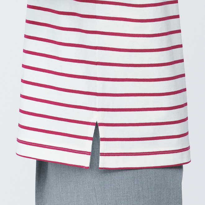 Women's Organic Jersey Boat Neck Short Sleeve T‐shir