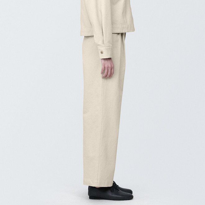 Pantalones con pliegues Kapok para mujer